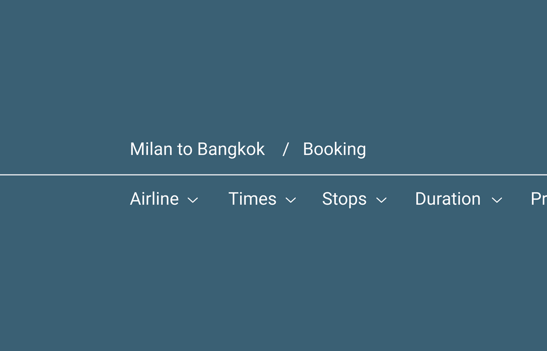 Rendering of Airglitch filters on search page